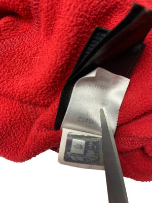Red North Face Fleece Men's Medium Northern Pole Vintage Wholesale 