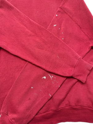 Red Russell Athletic Sweatshirt Men's Large Northern Pole Vintage Wholesale 