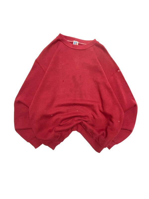 Red Russell Athletic Sweatshirt Men's Large Northern Pole Vintage Wholesale 