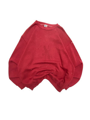 Red Russell Athletic Sweatshirt Men's Large Northern Pole Vintage Wholesale 