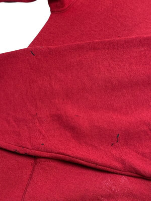 Red Russell Badge Hoodie Men's XXL Northern Pole Vintage Wholesale 
