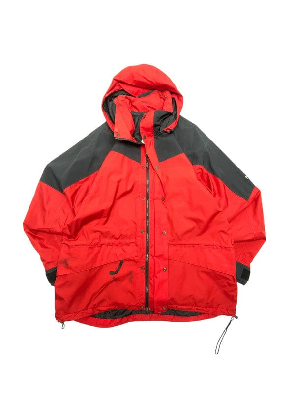 Red The North Face Raincoat Men's Large Northern Pole Vintage Wholesale 