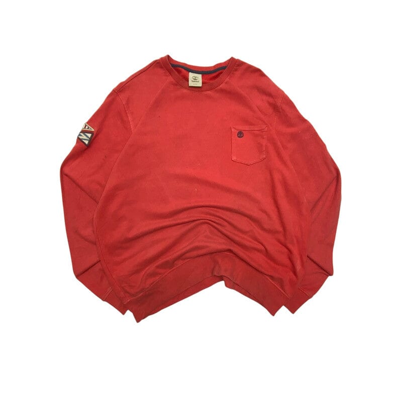 Red Timberland Sweatshirt Men's XL Northern Pole Vintage Wholesale 