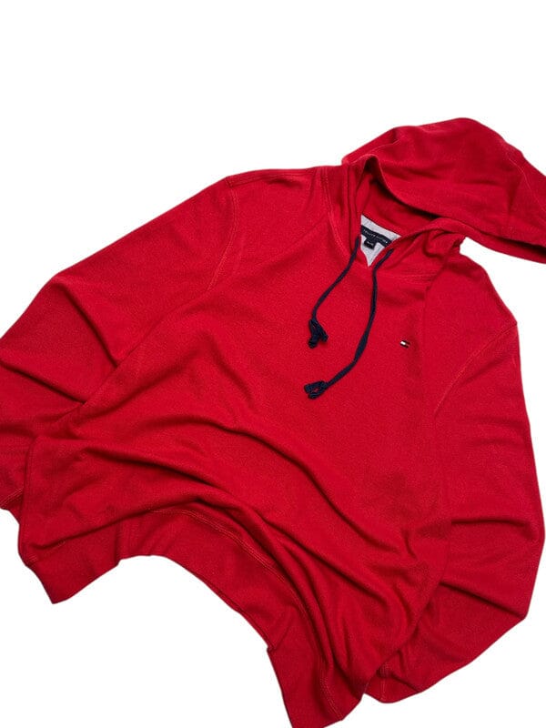 Red Tommy Hilfiger Hoodie Women's XL Northern Pole Vintage Wholesale 