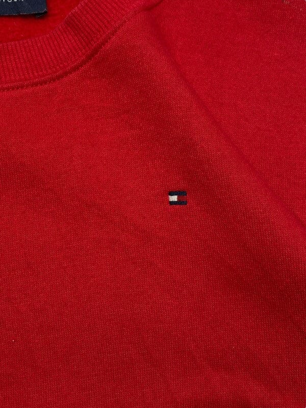 Red Tommy Hilfiger Sweatshirt Men's Small Northern Pole Vintage Wholesale 
