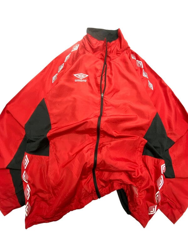 Red Umbro Tracksuit Jacket Men's XL Northern Pole Vintage Wholesale 