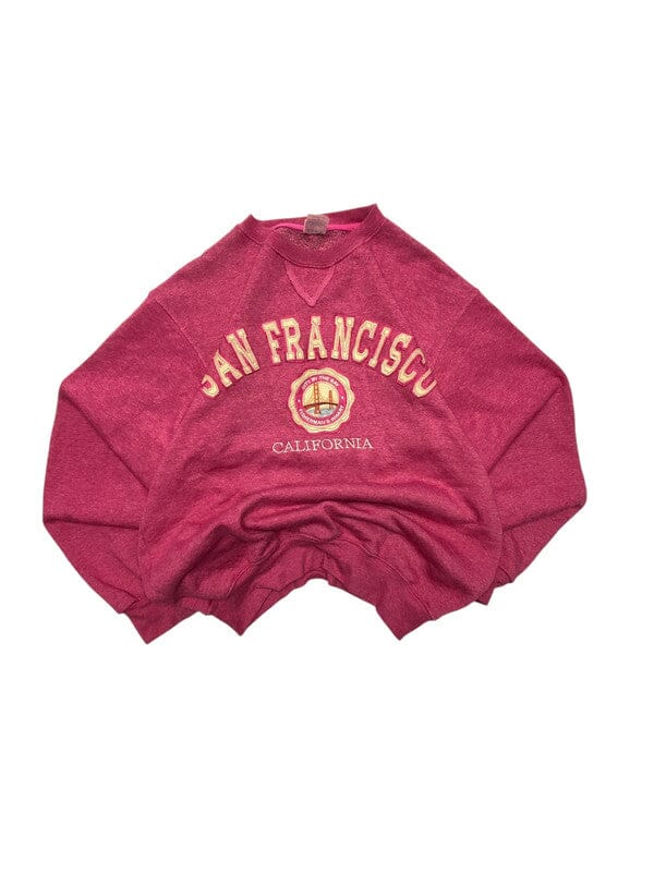 Rose Teemax Badge Sweatshirt Men's Large Northern Pole Vintage Wholesale 