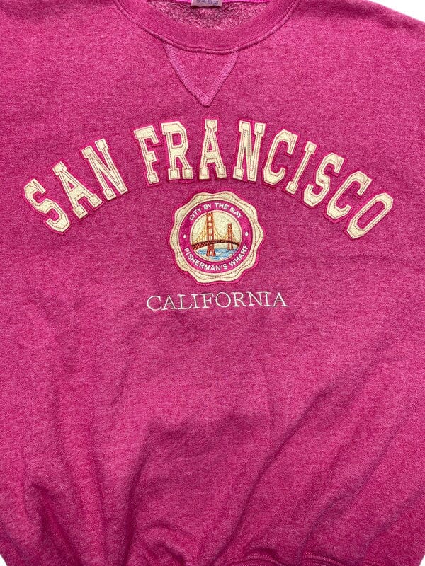 Rose Teemax Badge Sweatshirt Men's Large Northern Pole Vintage Wholesale 