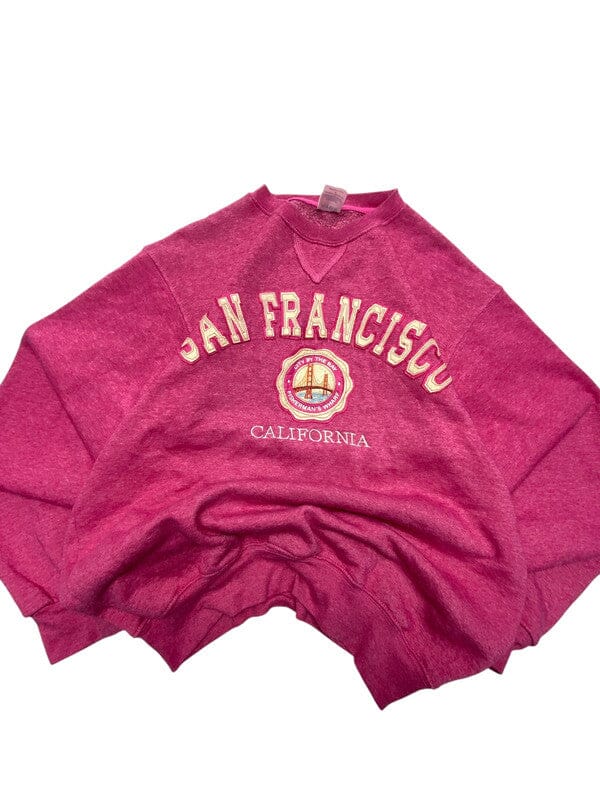 Rose Teemax Badge Sweatshirt Men's Large Northern Pole Vintage Wholesale 