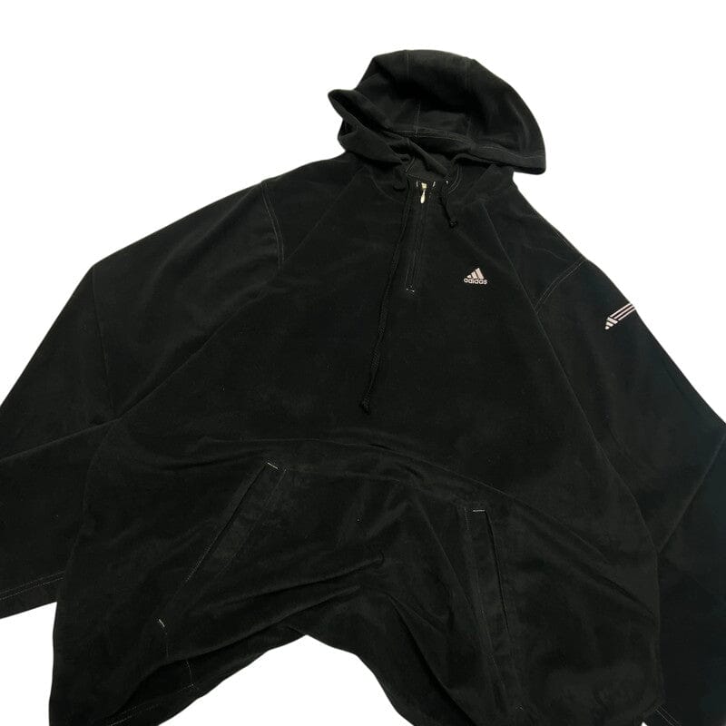 Vintage 90s Black Adidas Hoodie Men's XL Northern Pole Vintage Wholesale 