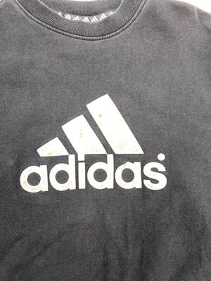 Vintage 90s Black Adidas Sweatshirt Men's XS Northern Pole Vintage Wholesale 