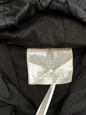 Vintage 90s black adidas windbreaker men's small Northern Pole Vintage Wholesale 