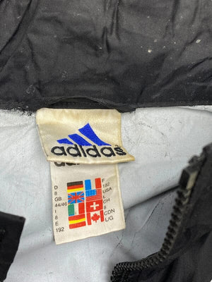 Vintage 90s Black Adidas Windbreaker Men's XL Northern Pole Vintage Wholesale 