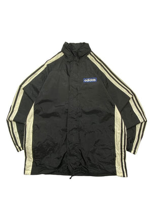Vintage 90s Black Adidas Windbreaker Men's XL Northern Pole Vintage Wholesale 