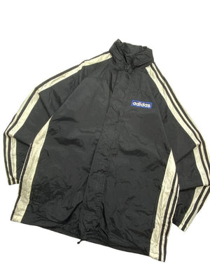 Vintage 90s Black Adidas Windbreaker Men's XL Northern Pole Vintage Wholesale 