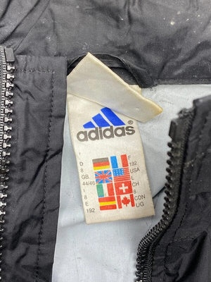 Vintage 90s Black Adidas Windbreaker Men's XL Northern Pole Vintage Wholesale 