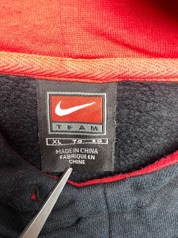 Vintage 90s Black Nike Hoodie Men's XL Northern Pole Vintage Wholesale 