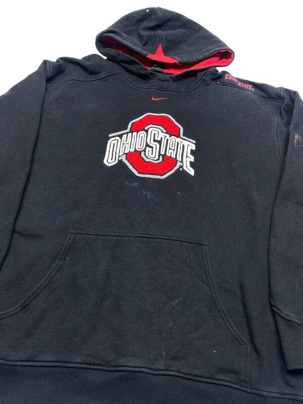 Vintage 90s Black Nike Hoodie Men's XL Northern Pole Vintage Wholesale 