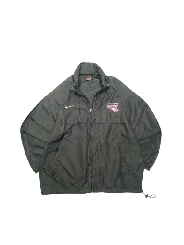 Vintage 90s Black Nike Windbreaker Men's Large Northern Pole Vintage Wholesale 