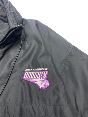 Vintage 90s Black Nike Windbreaker Men's Large Northern Pole Vintage Wholesale 