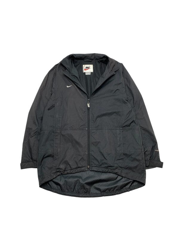 Vintage 90s Black Nike Windbreaker Men's Medium Northern Pole Vintage Wholesale 