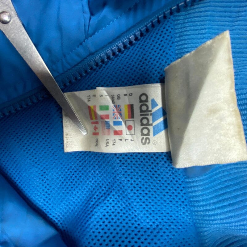 Vintage 90s Blue Adidas Windbreaker Men's Large Northern Pole Vintage Wholesale 