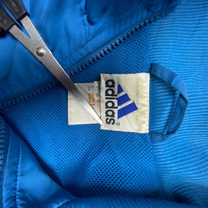 Vintage 90s Blue Adidas Windbreaker Men's Large Northern Pole Vintage Wholesale 