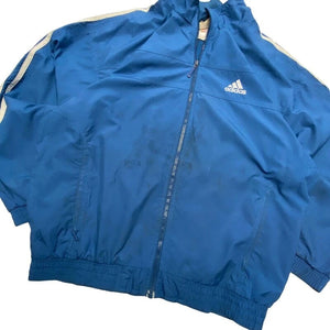 Vintage 90s Blue Adidas Windbreaker Men's Large Northern Pole Vintage Wholesale 