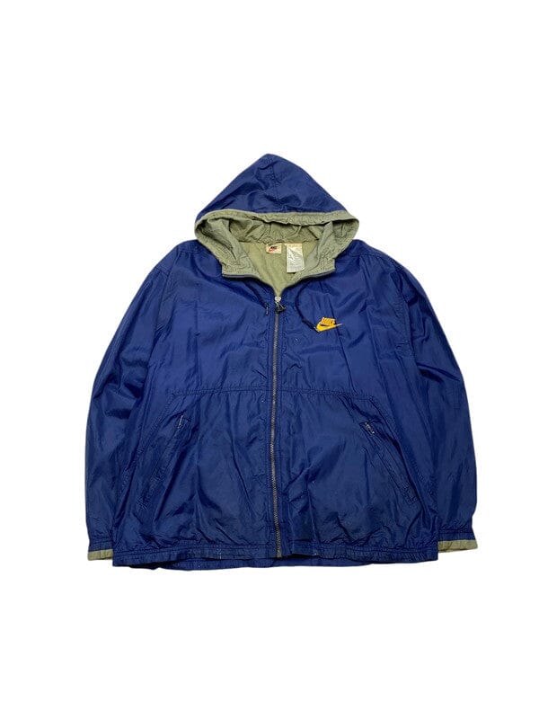 Vintage 90s Blue Nike Windbreaker Men's Medium Northern Pole Vintage Wholesale 