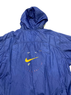 Vintage 90s Blue Nike Windbreaker Men's Medium Northern Pole Vintage Wholesale 