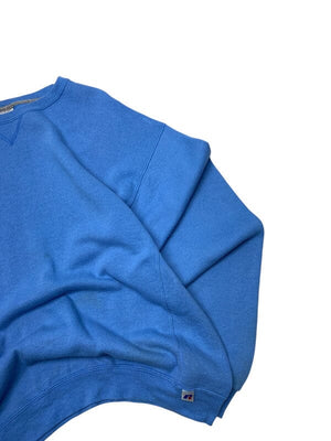 Vintage 90s Blue Russell Athletic Blank Sweatshirt Men's Large Northern Pole Vintage Wholesale 