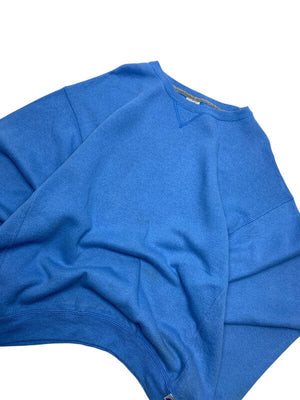 Vintage 90s Blue Russell Athletic Blank Sweatshirt Men's Large Northern Pole Vintage Wholesale 