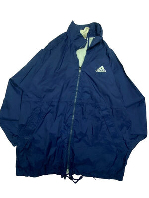 Vintage 90s Navy Adidas Windbreaker Men's XL Northern Pole Vintage Wholesale 