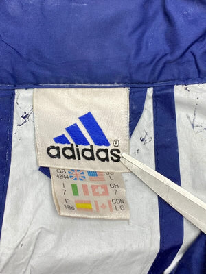 Vintage 90s Navy Adidas Windbreaker Men's XL Northern Pole Vintage Wholesale 