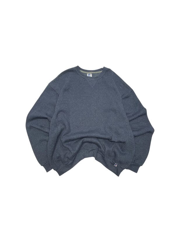 Vintage 90s Navy Russell Athletic Blank Sweatshirt Men's XL Northern Pole Vintage Wholesale 