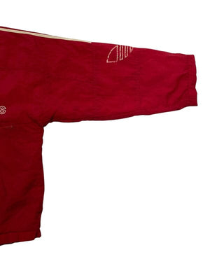 Vintage 90s Red Adidas Padded Jacket Men's XXL Northern Pole Vintage Wholesale 