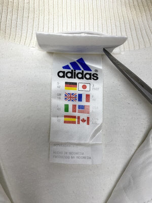 Vintage 90s White Adidas Tracksuit Jacket Men's Large Northern Pole Vintage Wholesale 