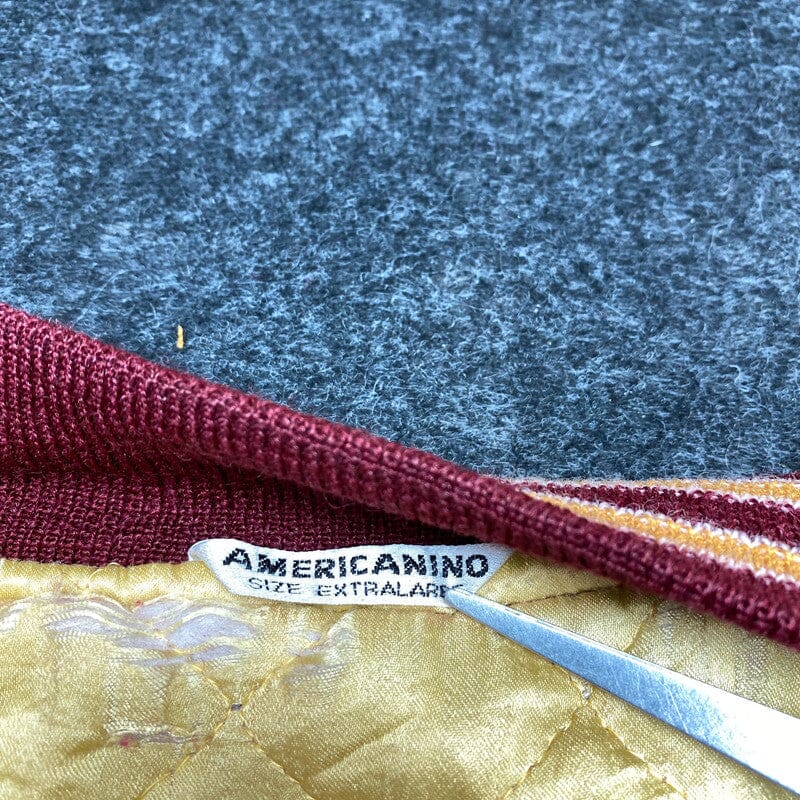 Vintage Americanino Pink Varsity Jacket XL Northern Pole Vintage Wholesale 