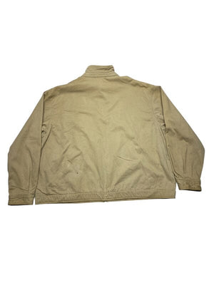 Vintage Beige Polo Ralph Lauren Harrington Jacket Men's XXL Northern Pole Vintage Wholesale 
