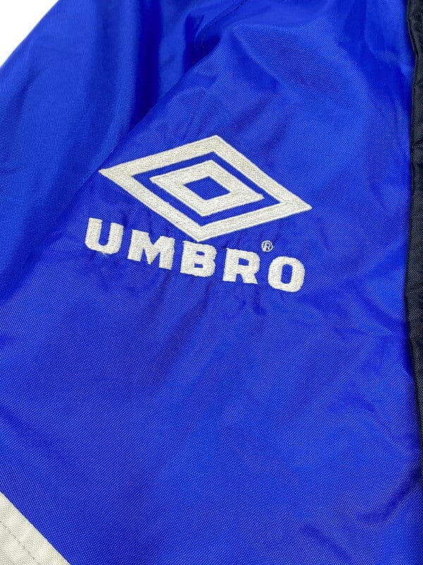 Vintage Black-Blue Umbro Windbreaker Men's Large Northern Pole Vintage Wholesale 