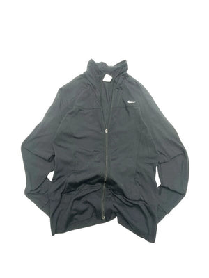 Vintage Black Nike Windbreaker Women's Medium Northern Pole Vintage Wholesale 