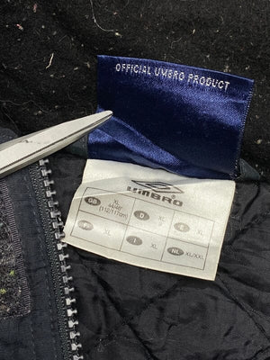 Vintage Black Umbro Windbreaker Men's XL Northern Pole Vintage Wholesale 