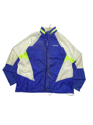 Vintage Blue Nike Windbreaker Men's Large Northern Pole Vintage Wholesale 
