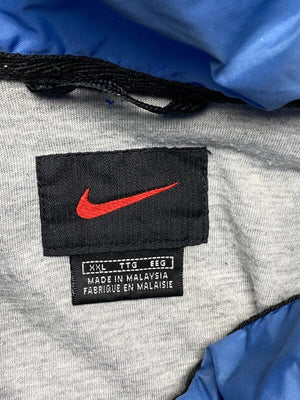 Vintage Blue Nike Windbreaker Men's XXL Northern Pole Vintage Wholesale 