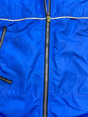 Vintage Blue Nike Windbreaker Women's Large Northern Pole Vintage Wholesale 