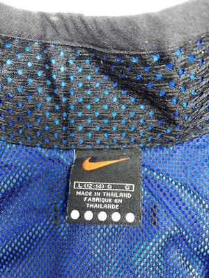 Vintage Blue Nike Windbreaker Women's Large Northern Pole Vintage Wholesale 