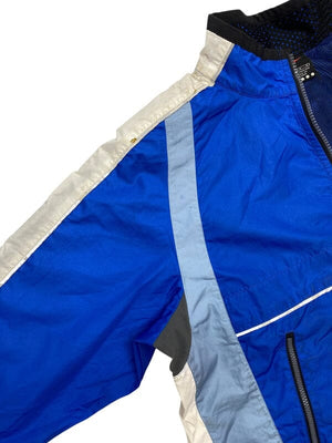 Vintage Blue Nike Windbreaker Women's Large Northern Pole Vintage Wholesale 