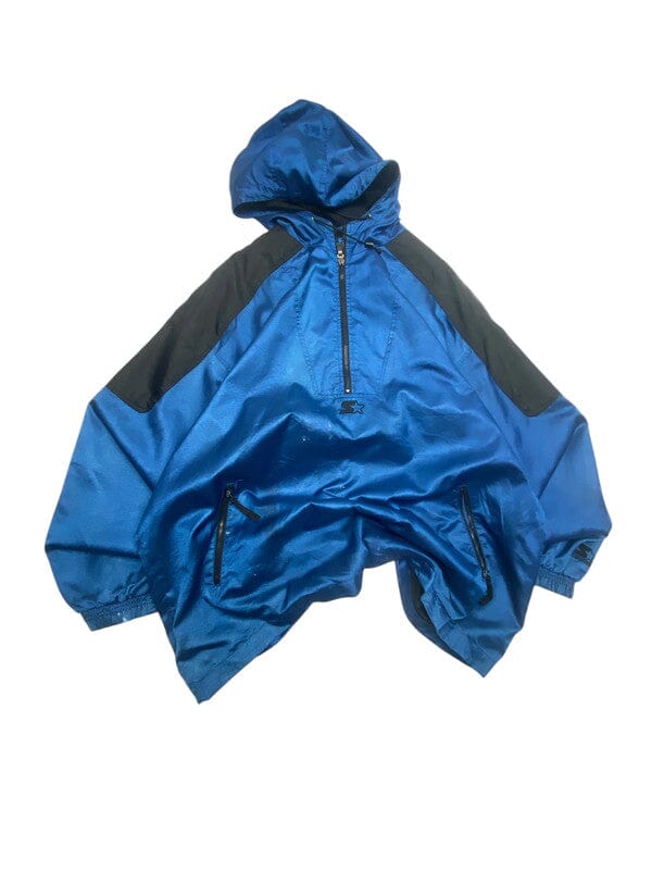 Vintage Blue Starter Anorak Jacket Men's XL Northern Pole Vintage Wholesale 