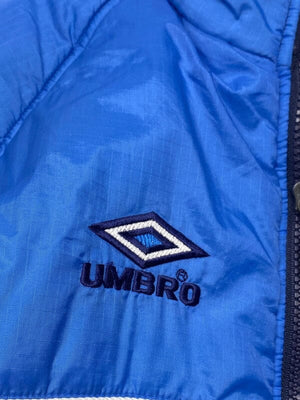 Vintage Blue Umbro Puffer Jacket Men's Small Northern Pole Vintage Wholesale 