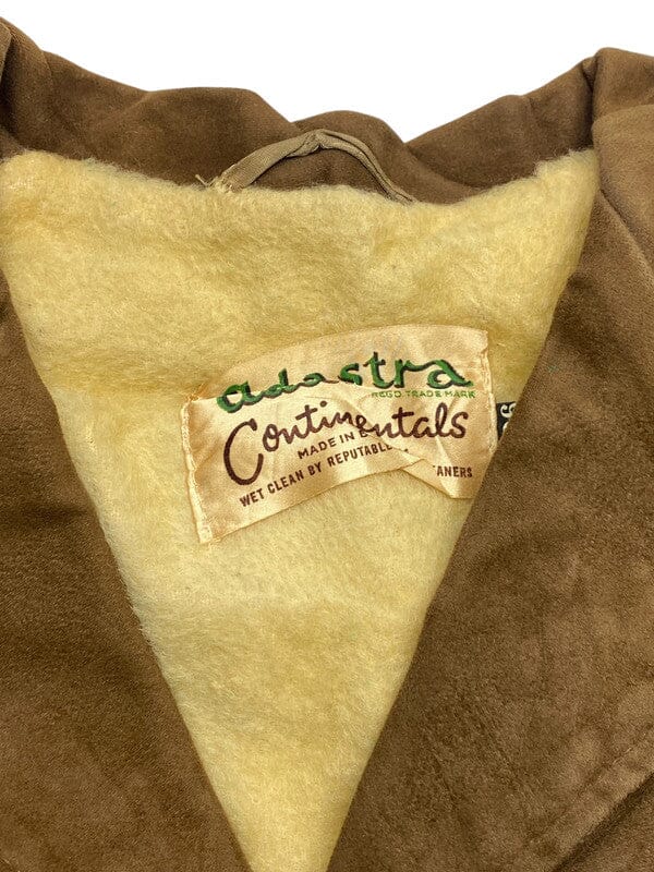 Vintage Brown Leather Jacket Men's Small Northern Pole Vintage Wholesale 